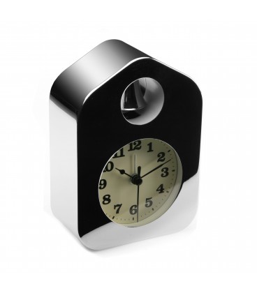 Reloj despertador 10x5x14,1 cm cromado