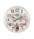 Reloj c/péndulo "Mundo" 58 cm