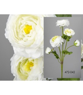 Ranunculus blanco 64 cm
