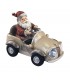 Papá Noel en coche